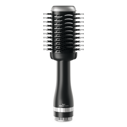 Hair Blow Drying Brush | Hot Air Styler & Volumizer for Smooth, Frizz-Free Hair - Black | Winston at Broadway