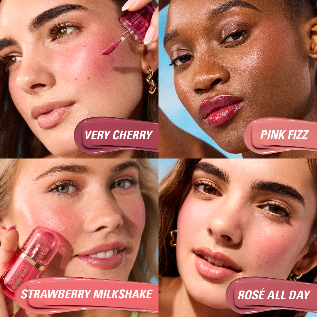 Revolution Superdewy Liquid Blush Burst | Makeup Revolution at Broadway
