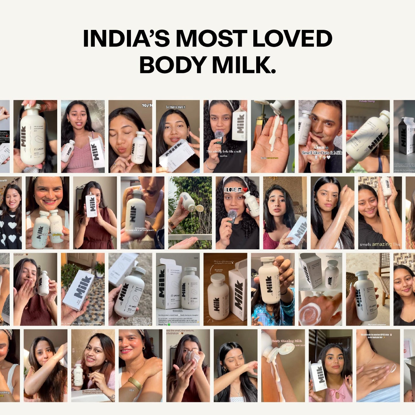 SPF 50 Body Glazing Milk