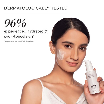 Plant-based AHA brightening face wash