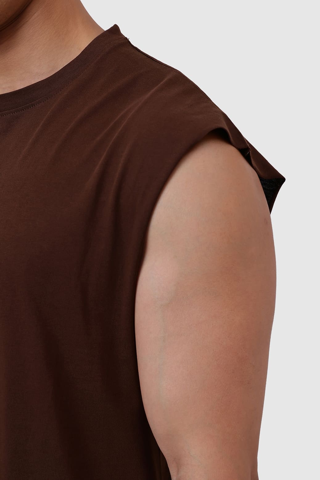Brisk Capsleeves T-shirt Coffee