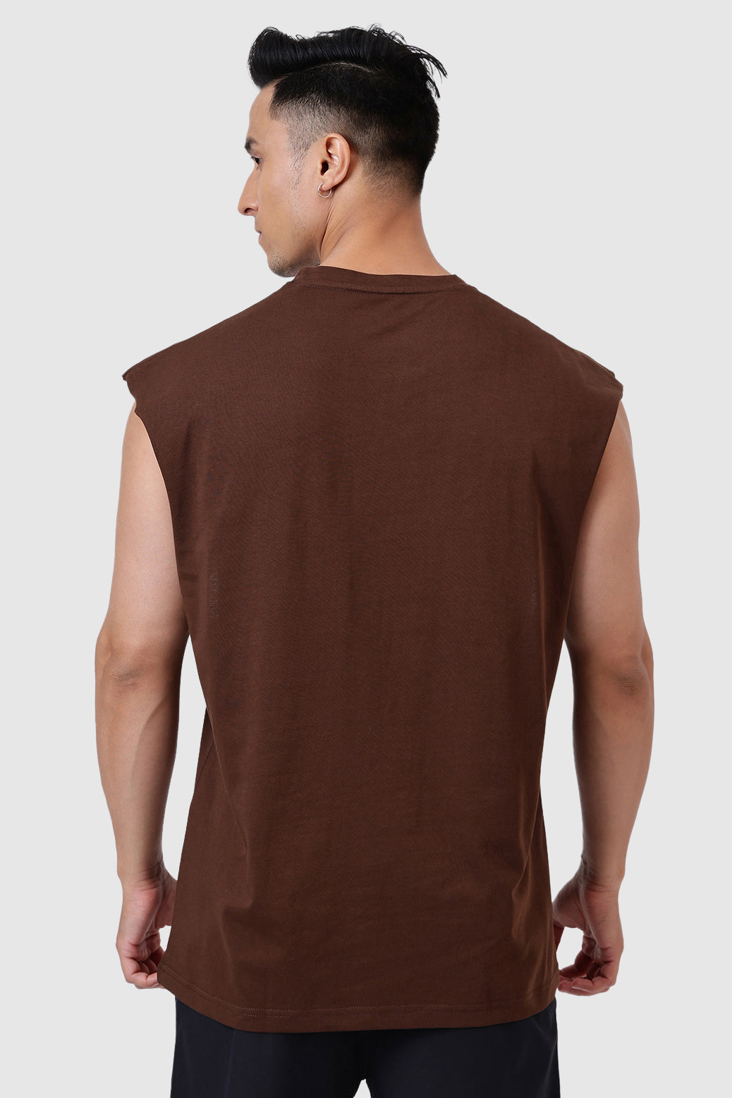 Brisk Capsleeves T-shirt Coffee