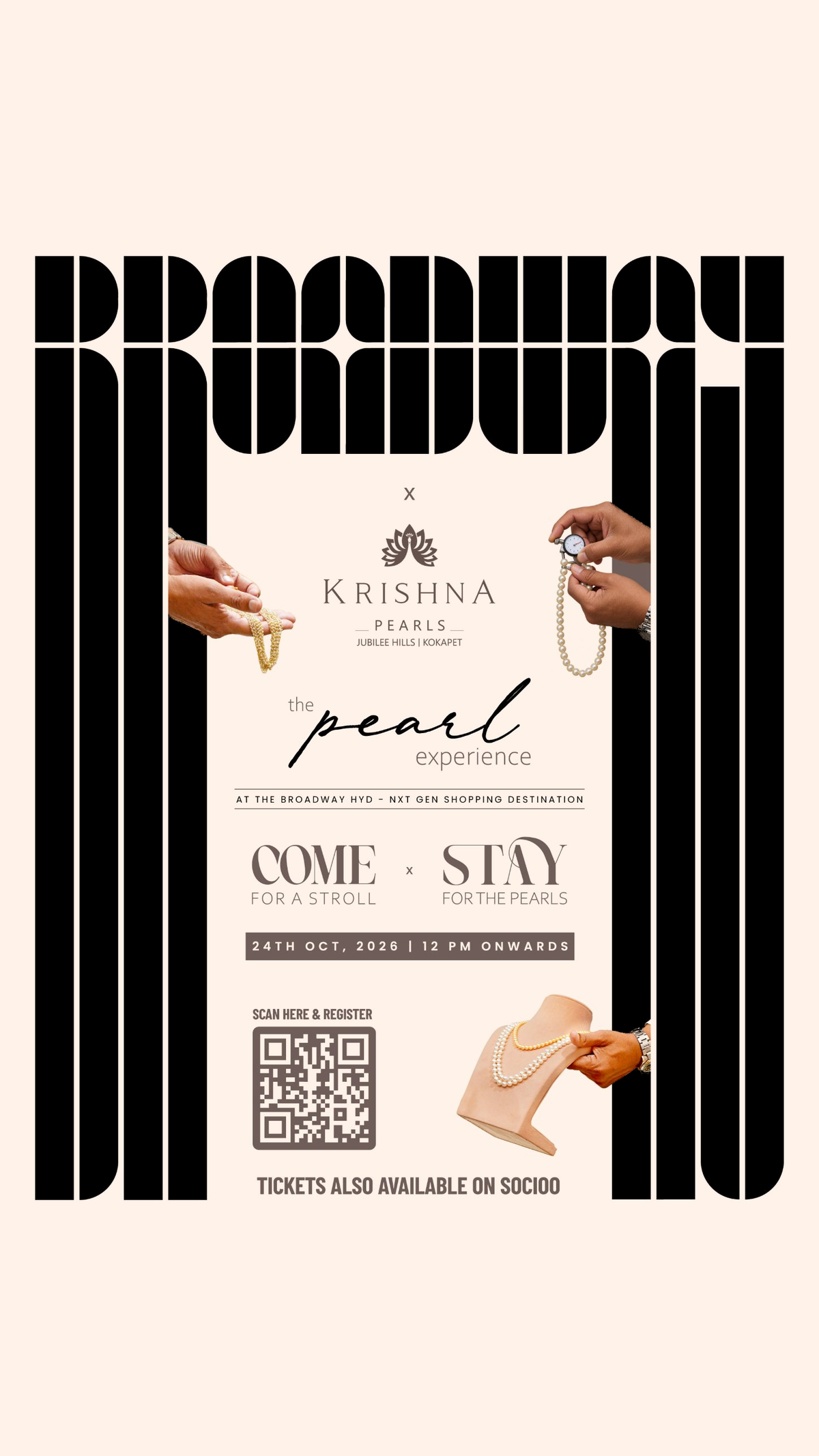 The Pearl Experience | 24th Oct | 12 - 2 PM | Banjara Hills , Hyderabad