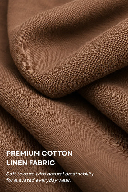 Signature Linen Cotton Blend Shirt