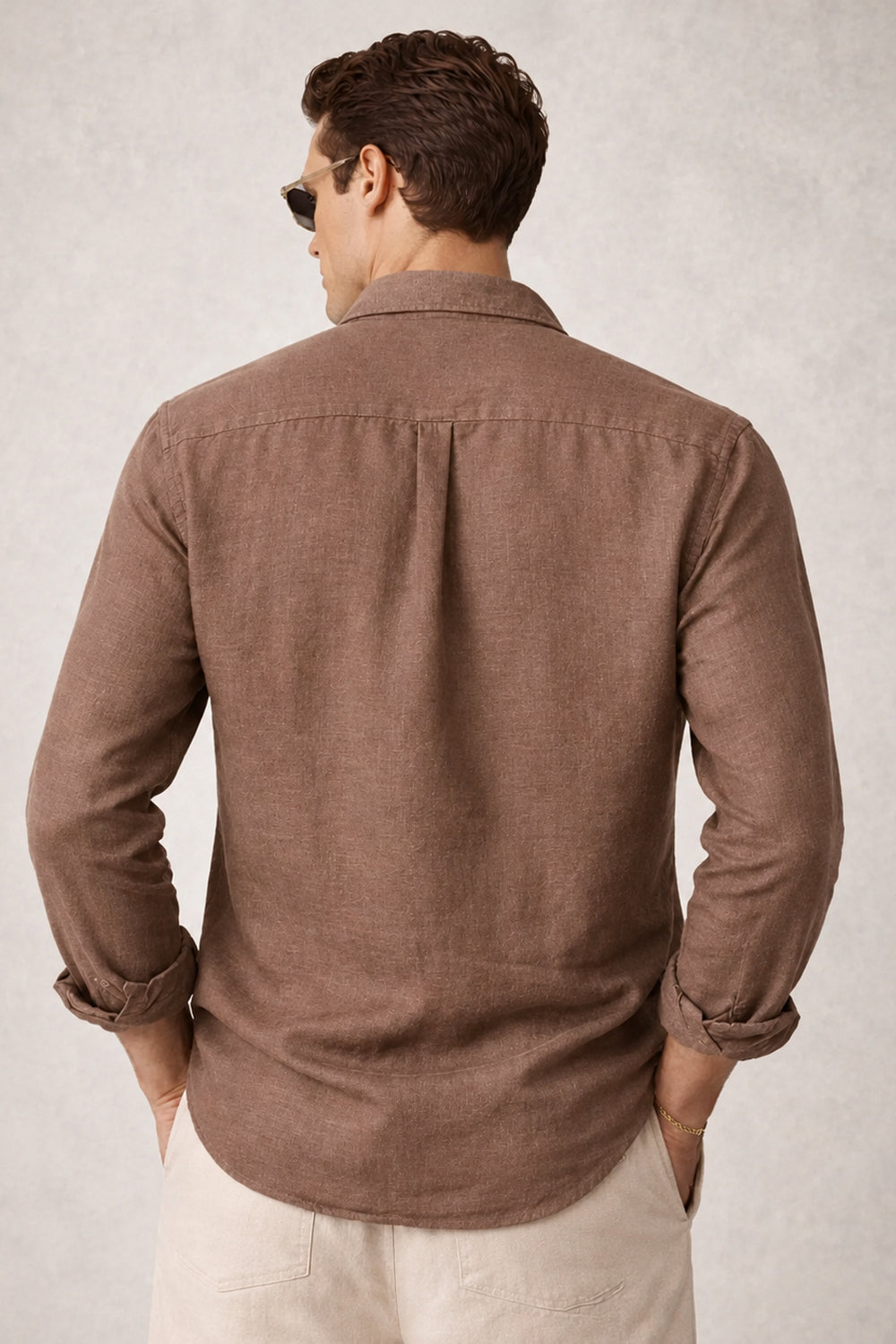 Signature Linen Cotton Blend Shirt