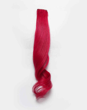 BURGUNDY #Strandout – Coloured clip-In Hair| Nish Hair