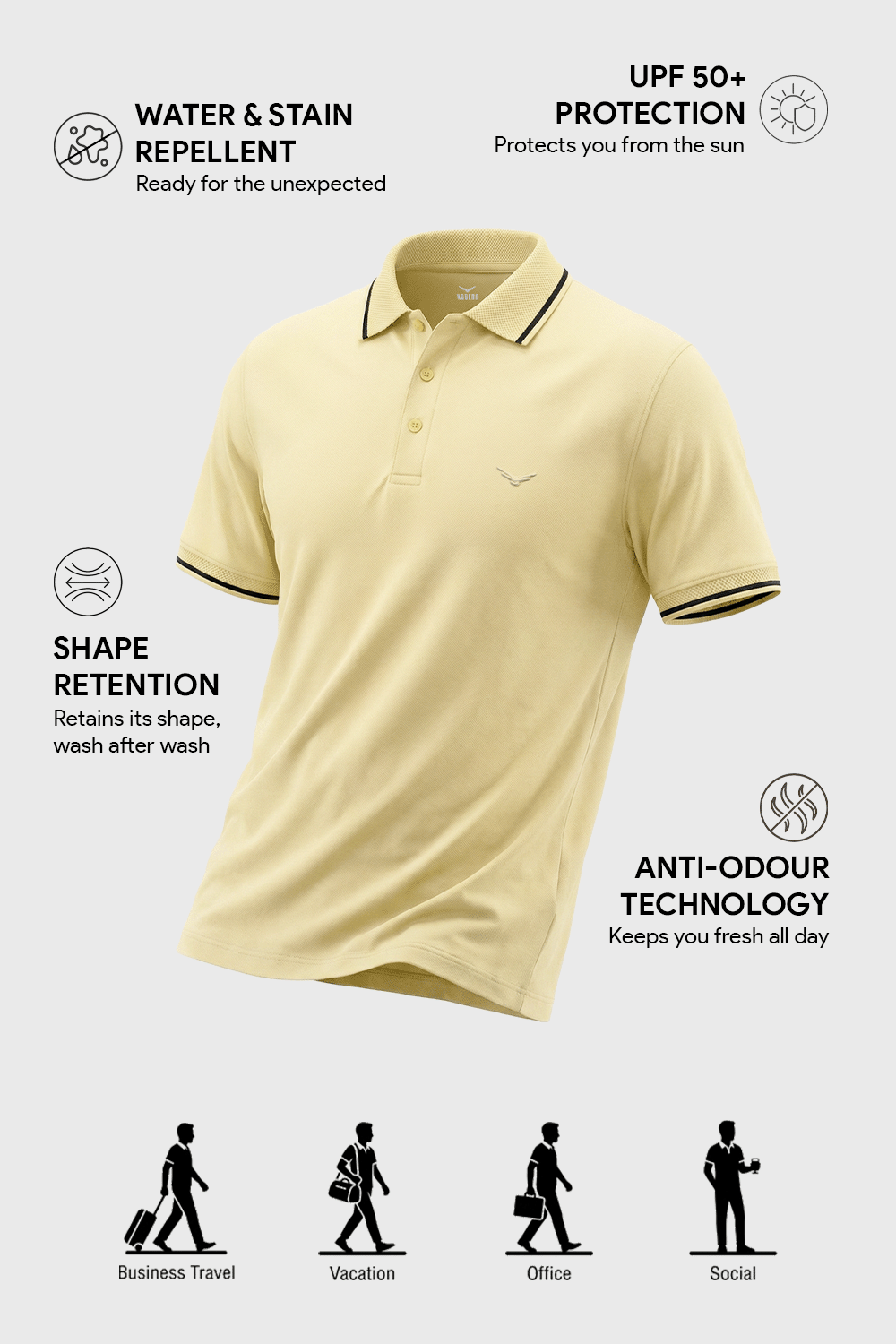 Travel Polo T-Shirt