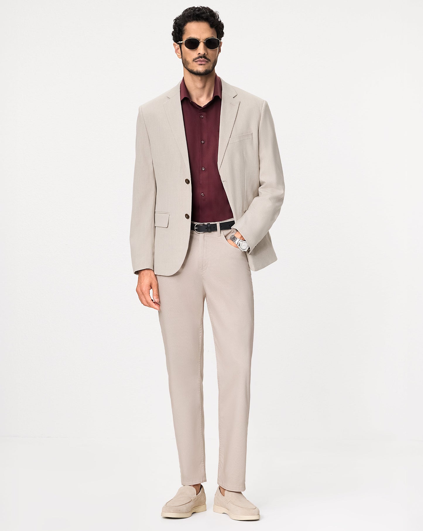 The Bamboo Dress Shirt Mahogany