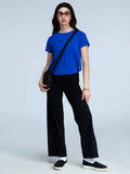 Cobalt Overlap tee