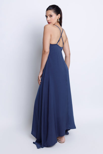 Strappy V-Neck Midi