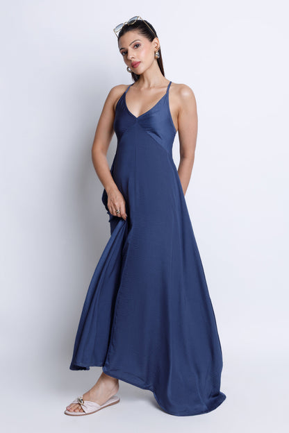 Strappy V-Neck Midi