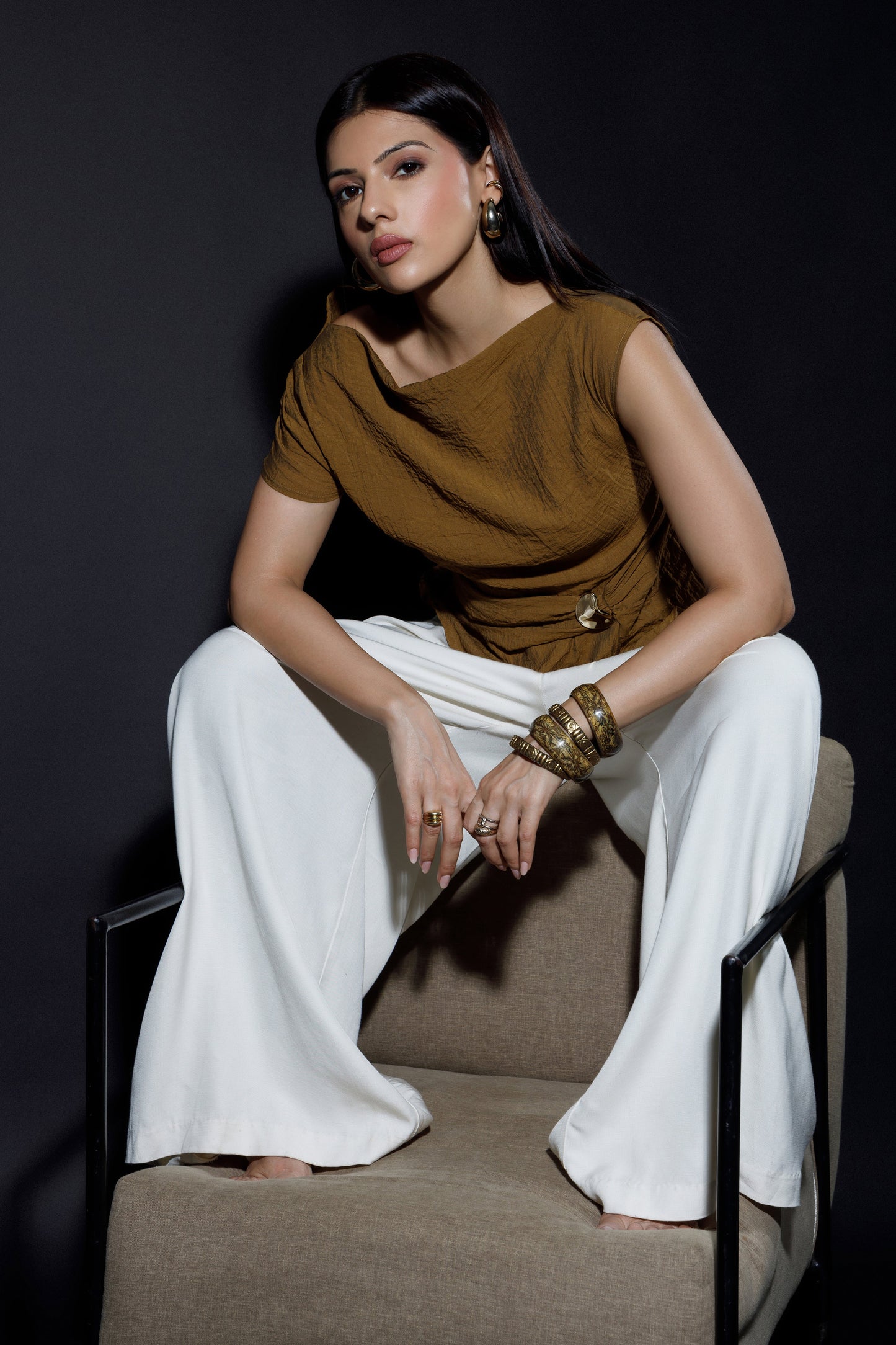Draped Top