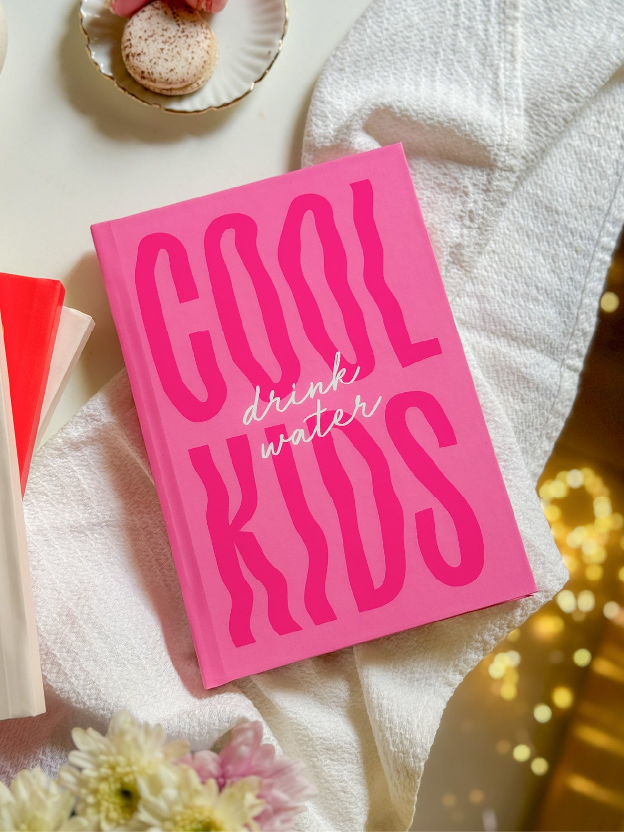 Cool Kids Drink water | A5 Hardcover Notebook | Aligning Dots at Broadway