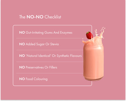 No-Nonsense Plant Protein Strawberry | COSMIX at Broadway
