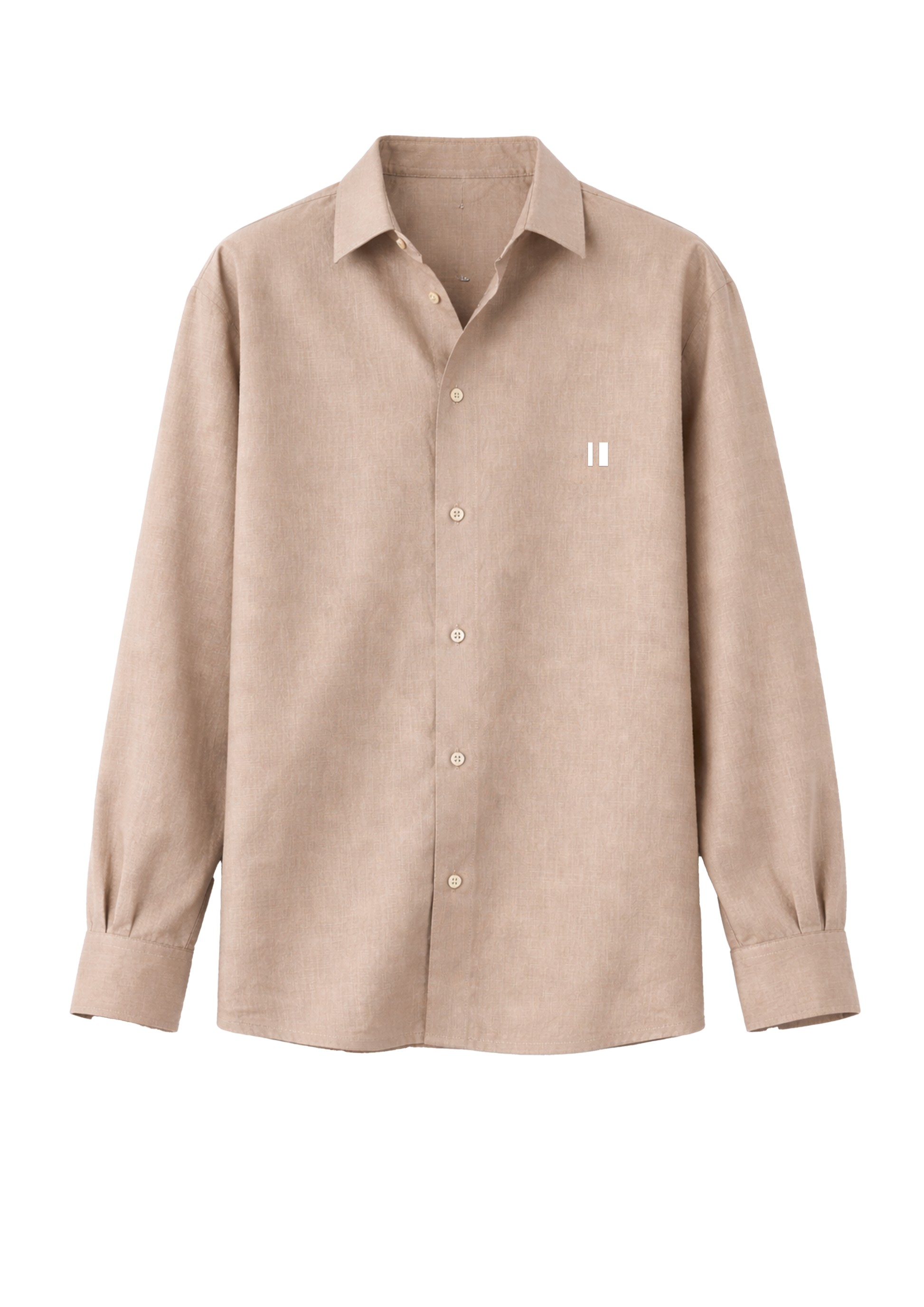 Chapter2Drip Coffee linen shirt (Jr)
