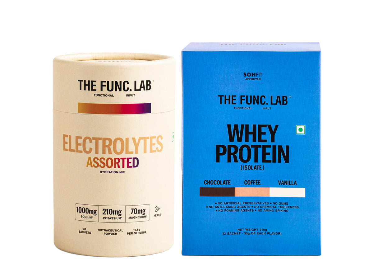 Whey Protein Isolate - Assorted Travel Pack (6 Sachets)