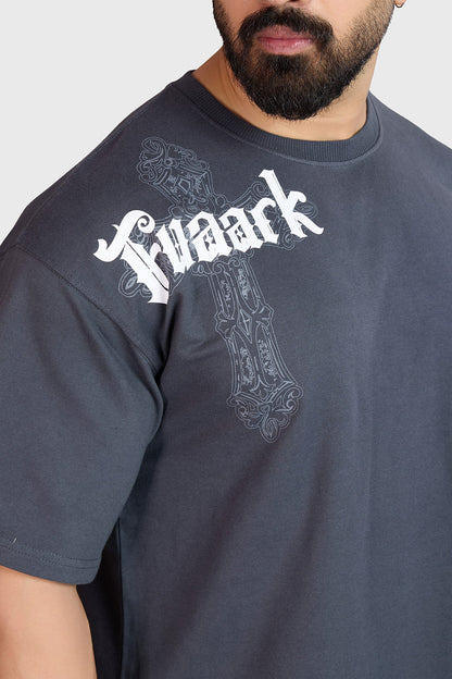 Eagle Oversized T-shirt Dark Grey