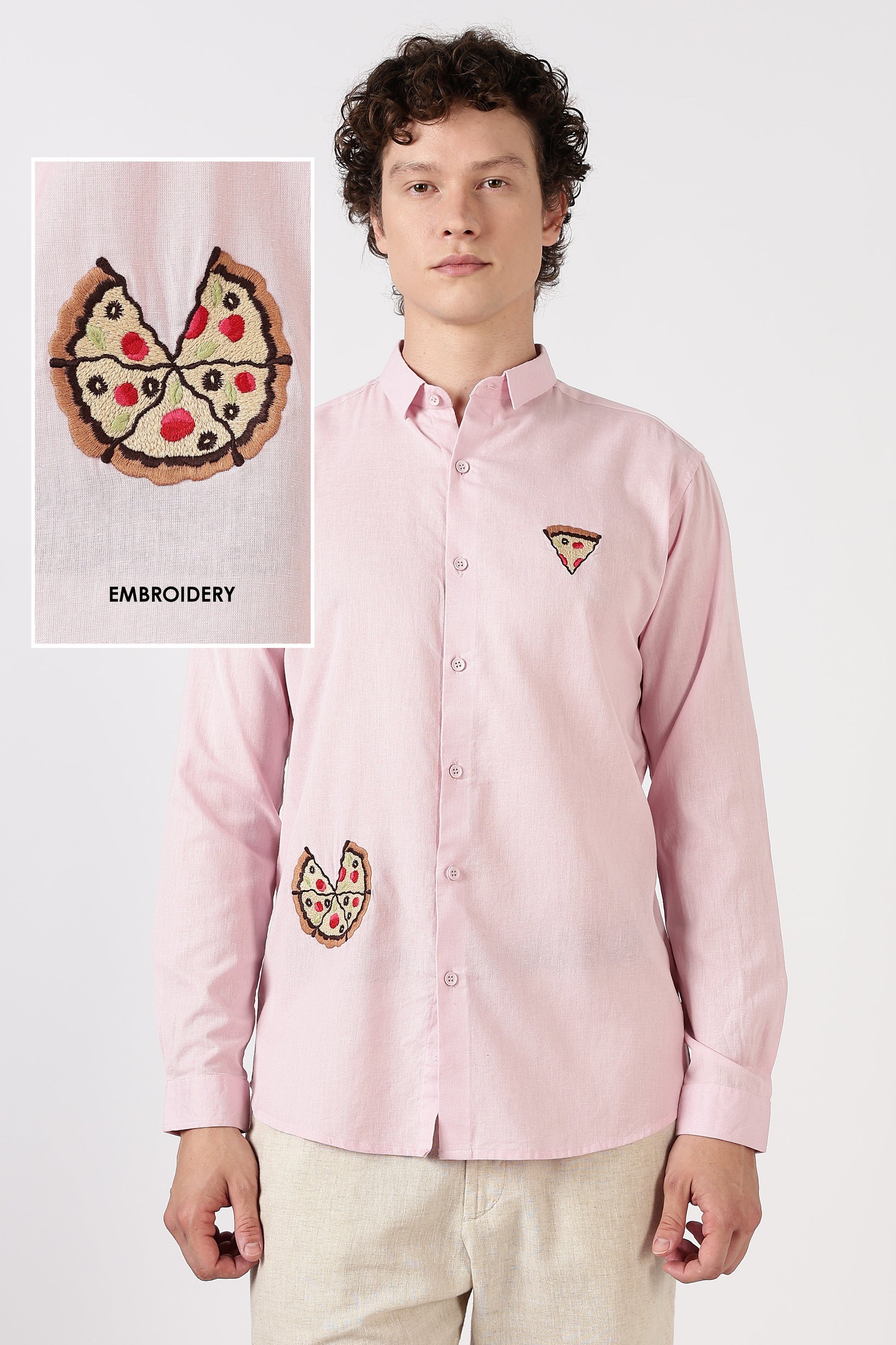 CafÃ© Sundown Slice Embroidered Shirt | Hamptons at Broadway