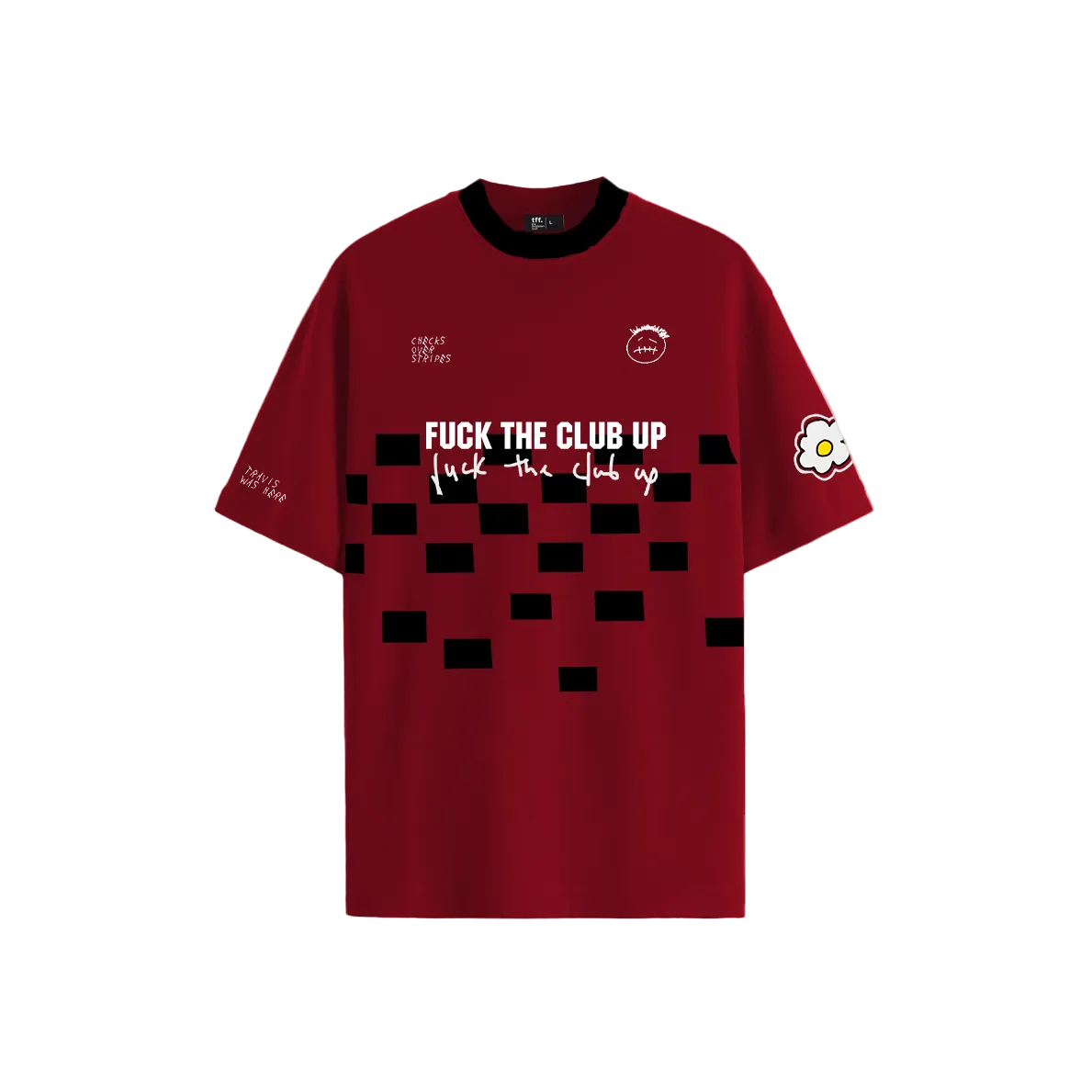 Cactus Chaos (Red) Oversized Tshirt