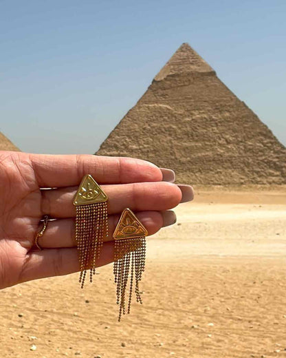 Cairo Earrings| Nish Hair X Evil Eye Jewel