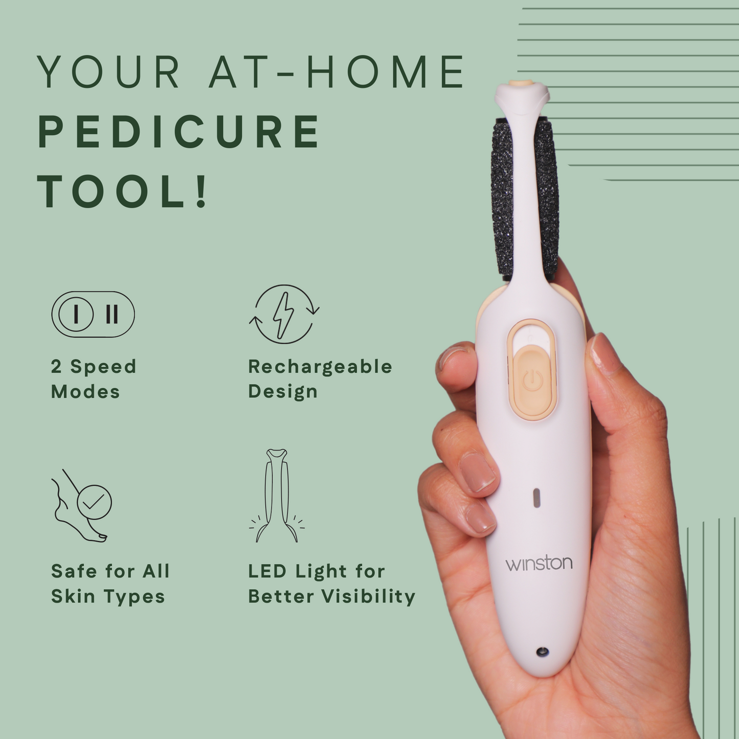 Callus Remover for Smooth Feet | Dead Skin Remover | Winston at Broadway