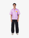 Candy Warning Shirt in Lavender | Sugga at Broadway