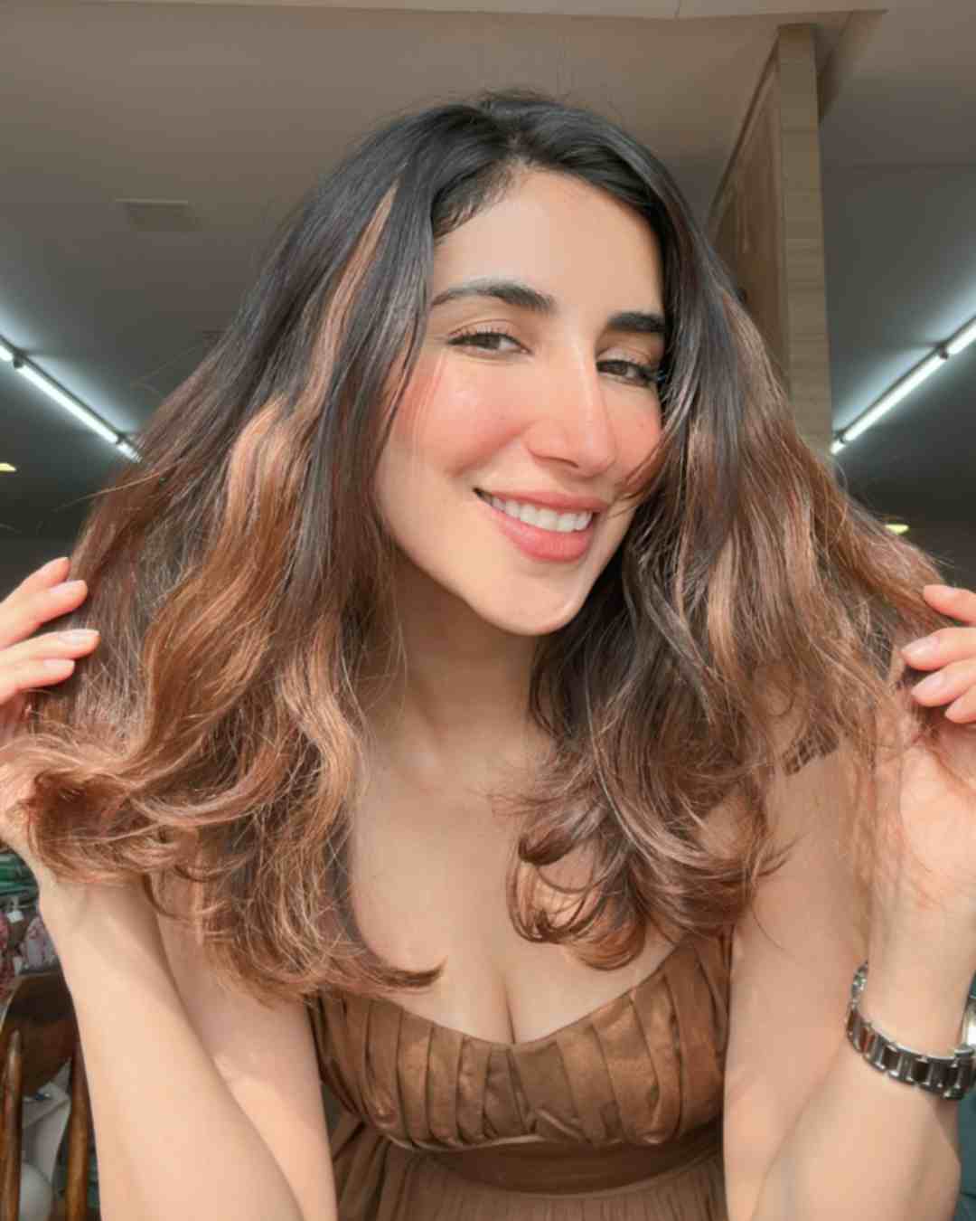 Caramel Highlights  Set of 2  Nish Hair | Nish Hair at Broadway