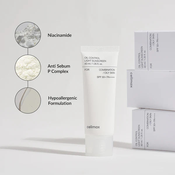 Celimax Oil Control Light Sunscreen 40ml