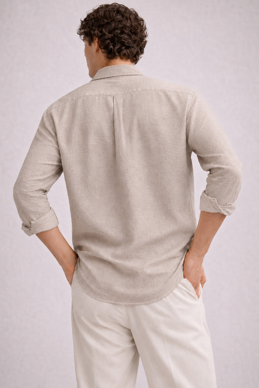 Signature Linen Cotton Blend Shirt