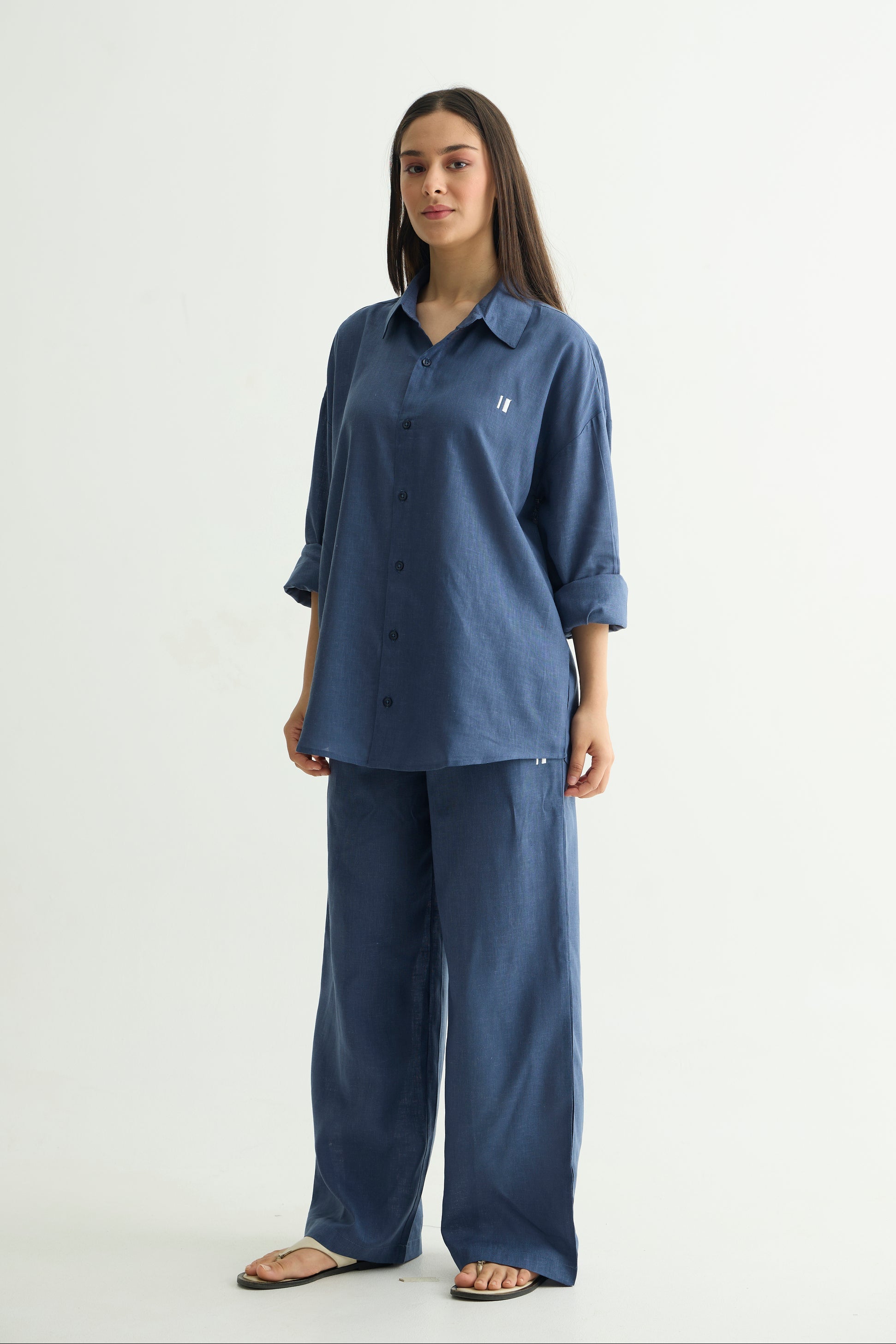 Chapter2Drip Monday Blue linen pants â€” view 5