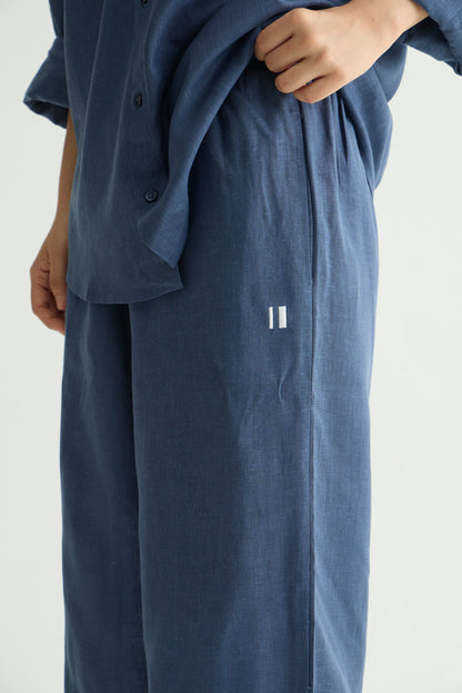 Chapter2Drip Monday Blue linen pants â€” view 3