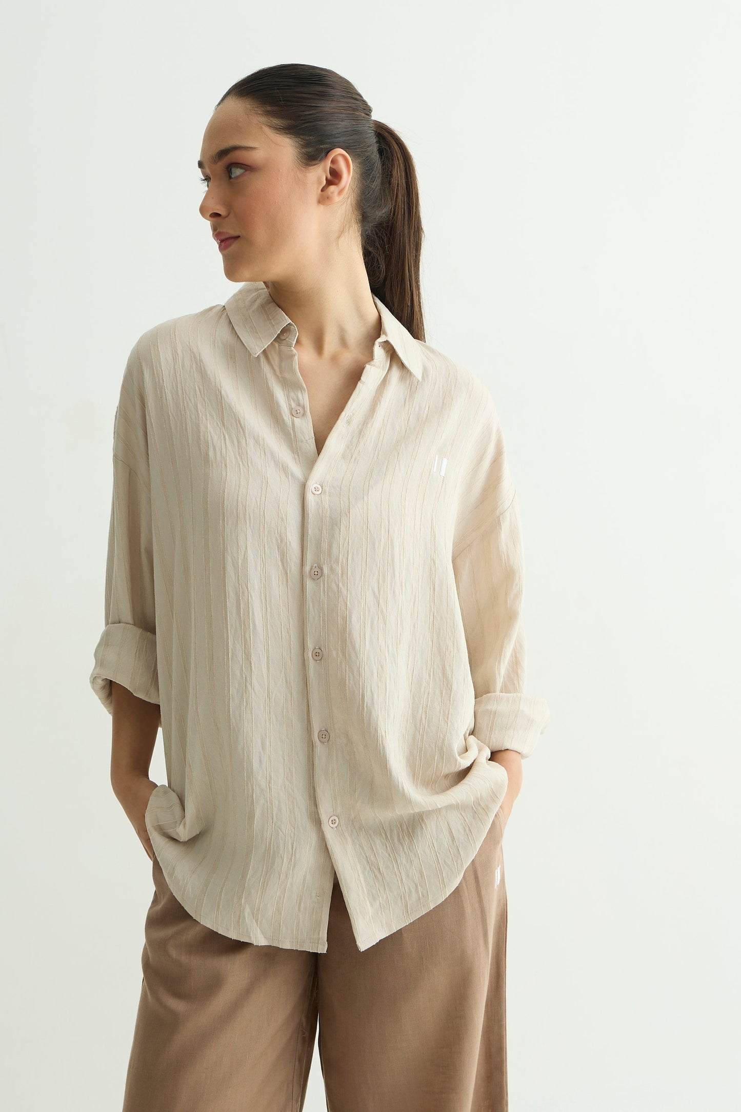 Chapter2Drip Beige Raasta shirt â€” view 3