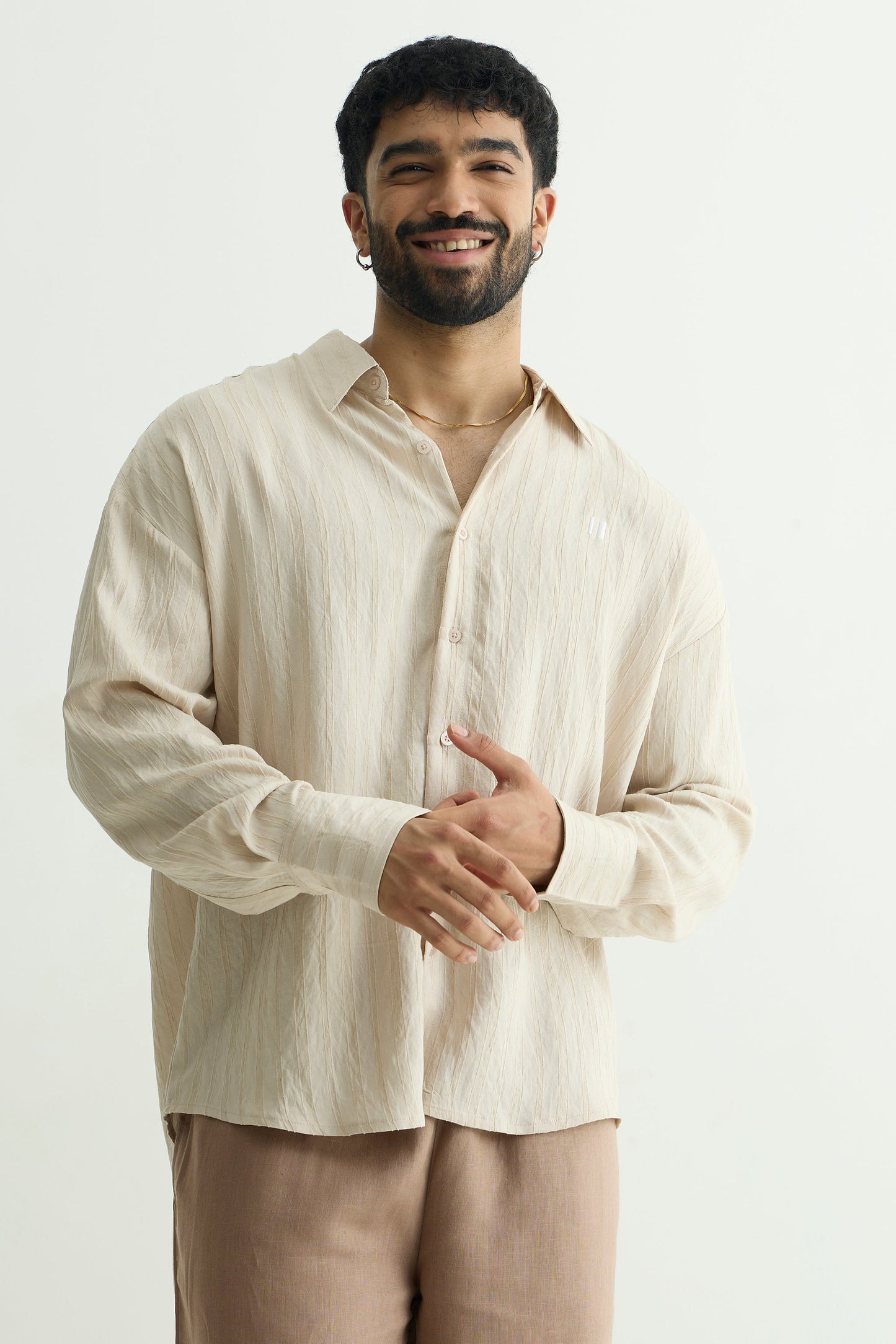 Chapter2Drip Beige Raasta shirt â€” view 2