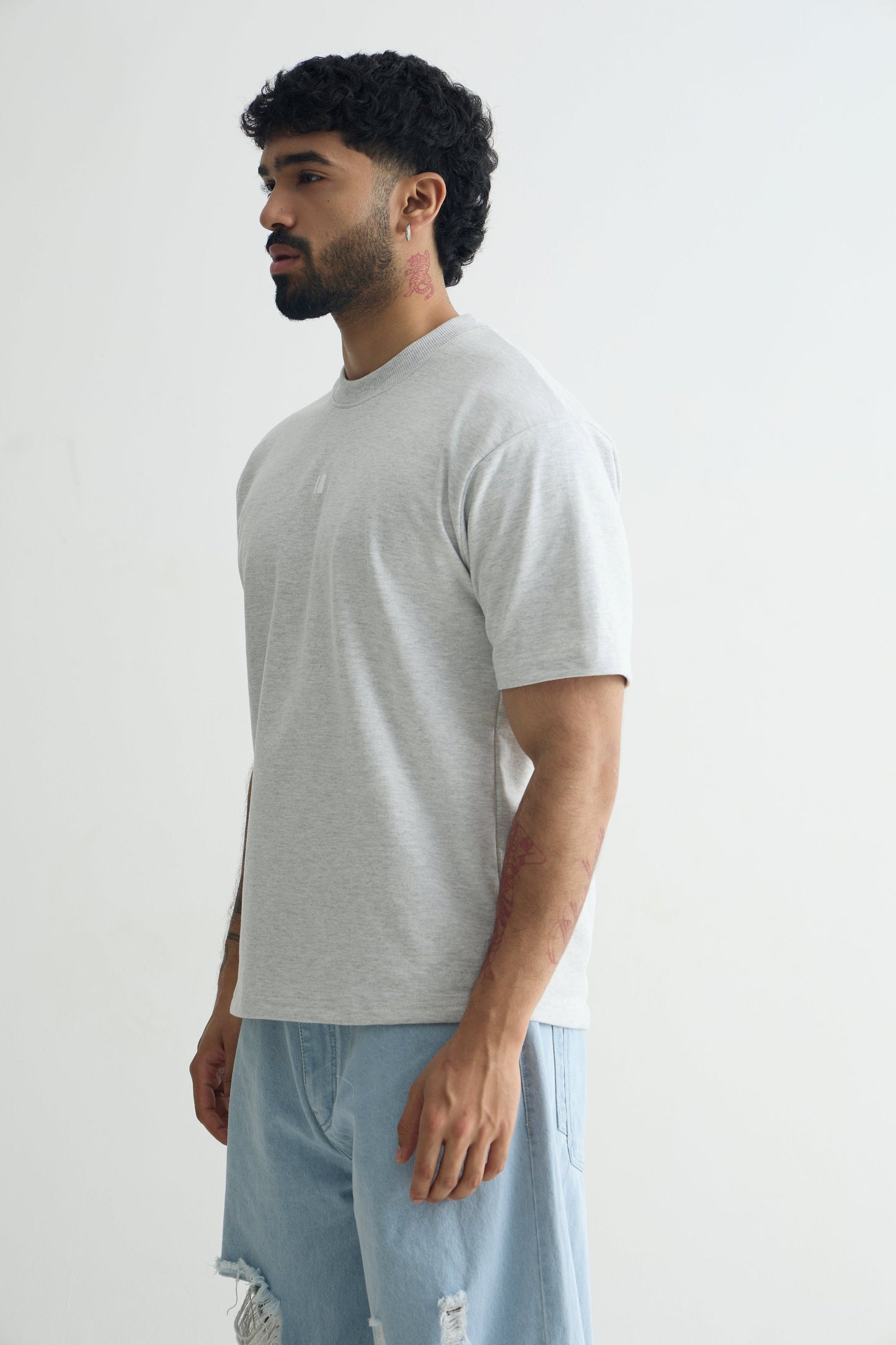 Grey Melange Everyday T-Shirt