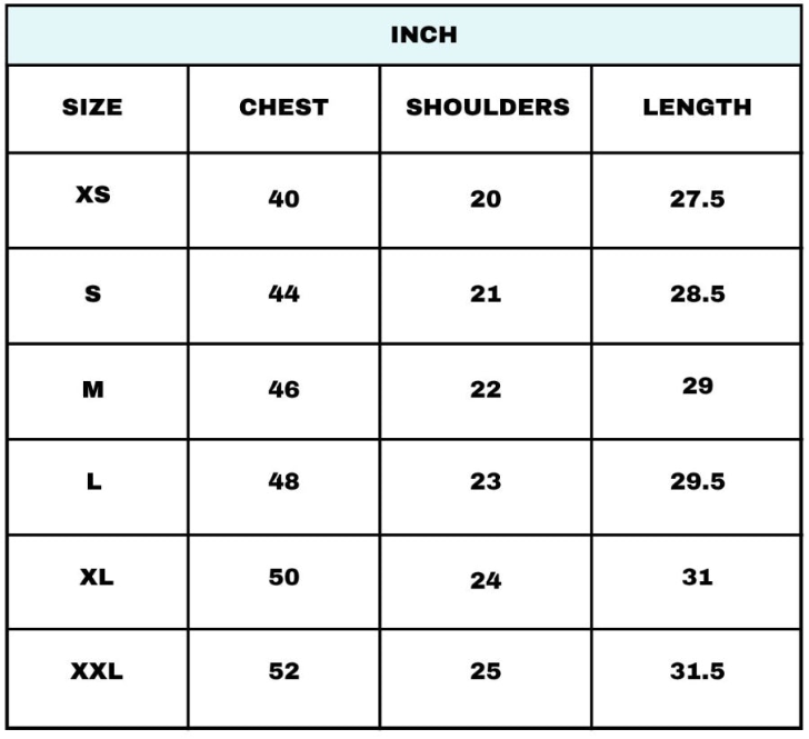 Size Guide