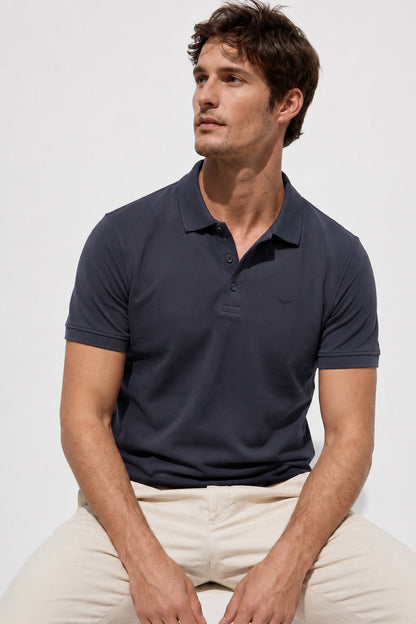 Mercerized Supima Cotton Polo T-Shirt