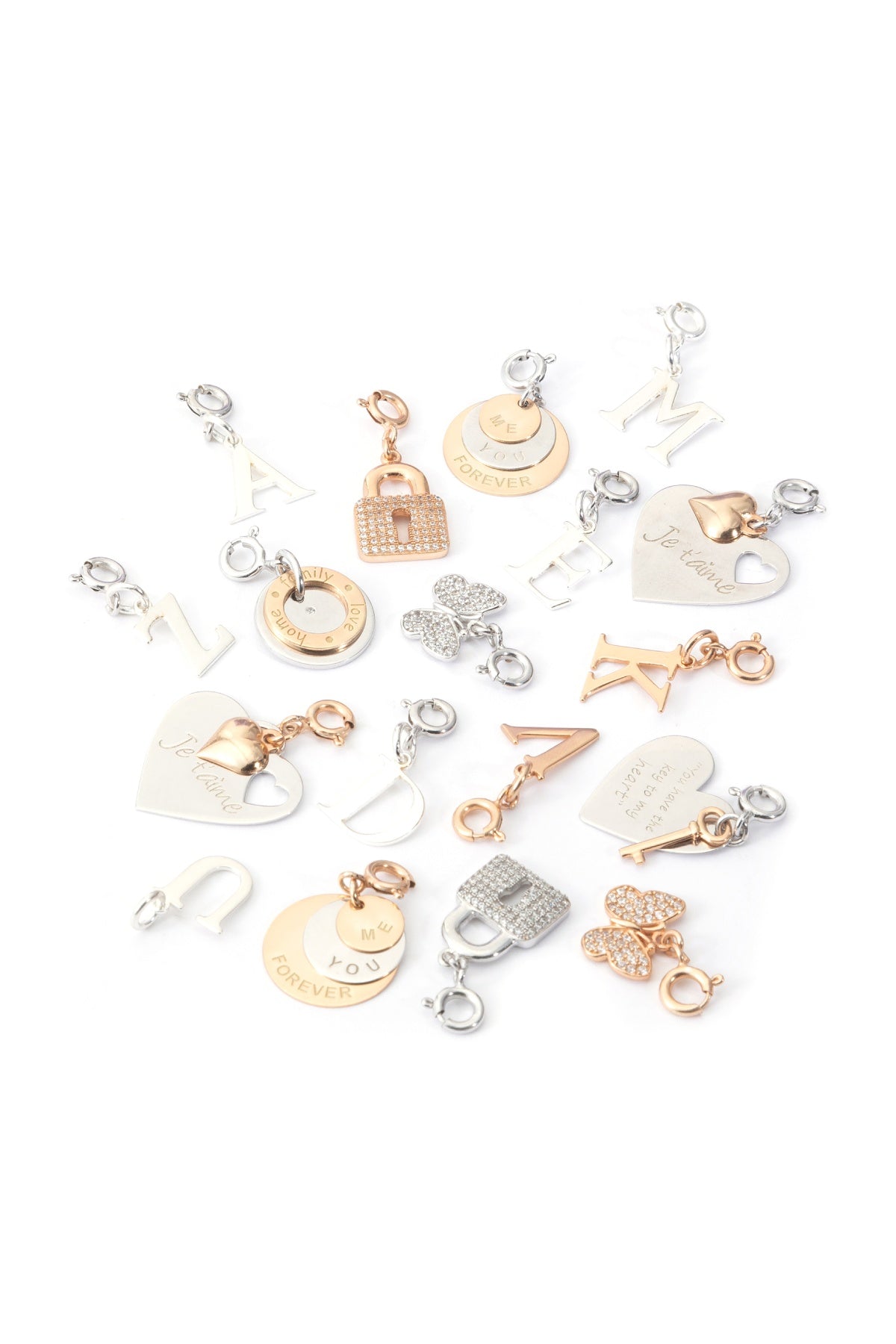 Silver Alphabet A