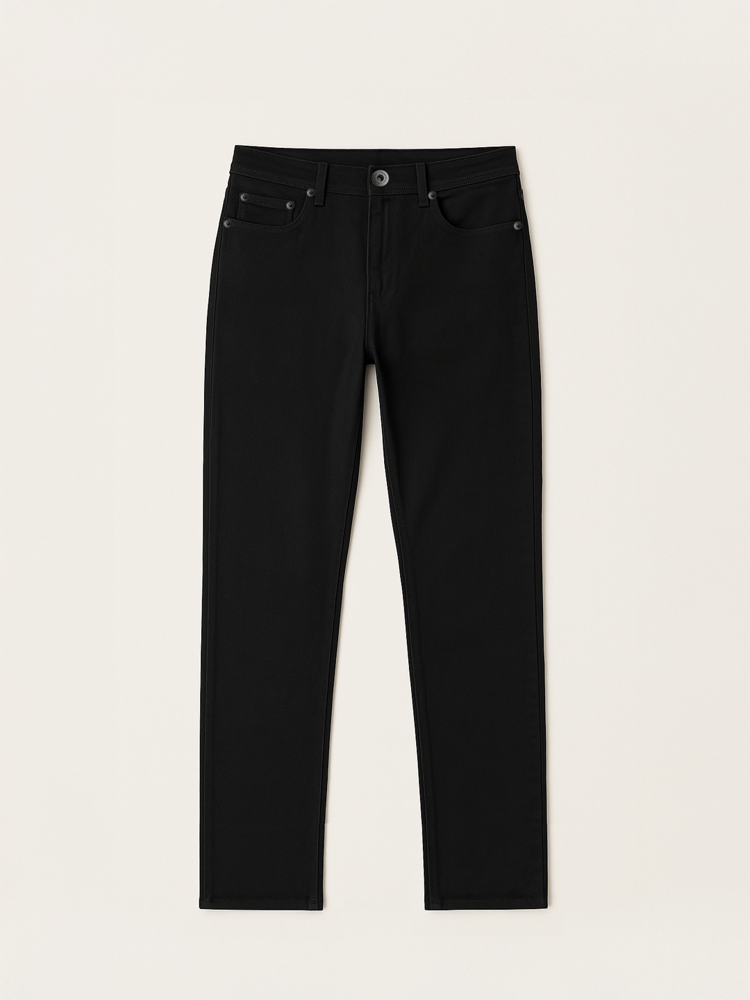 Inklock No Fade Black Relaxed Fit Jeans