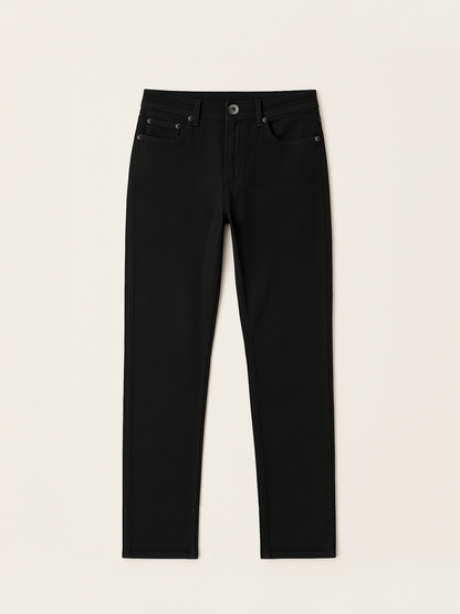 Inklock No Fade Black Relaxed Fit Jeans