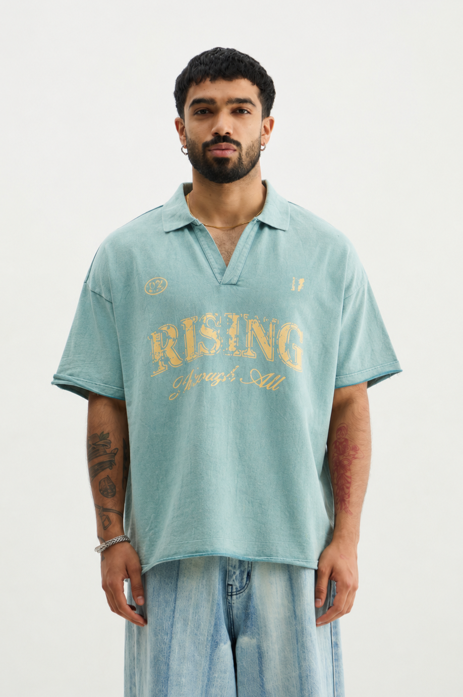 Mint Rising Through All Polo