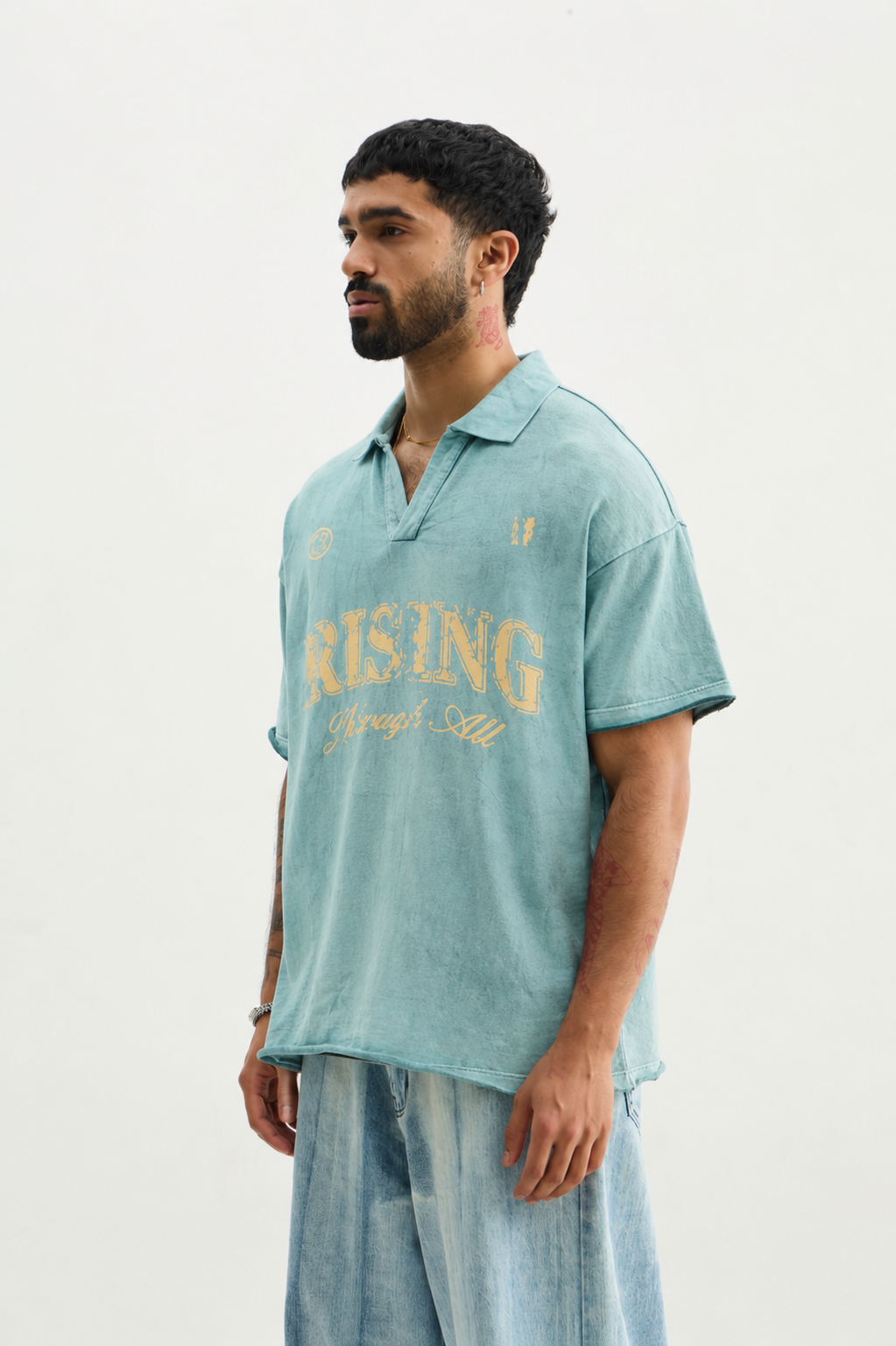 Mint Rising Through All Polo