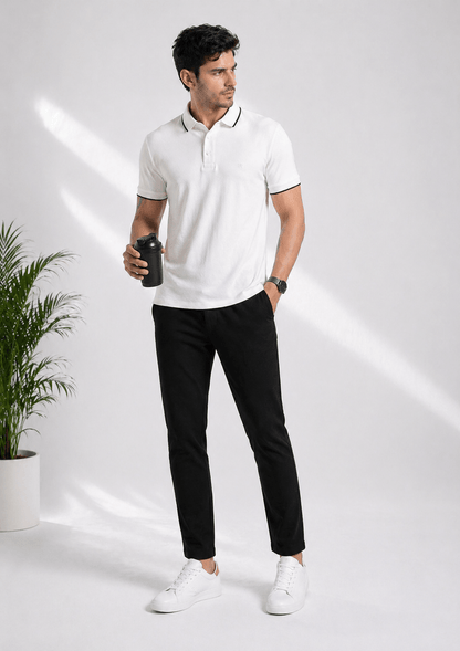 Polo Tshirt | Anti Stain Anti Odor Water Repellent   WHITEOWL