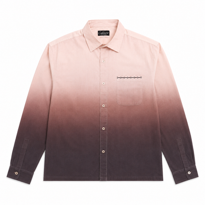 Espresso Dipped Shirt - Brown