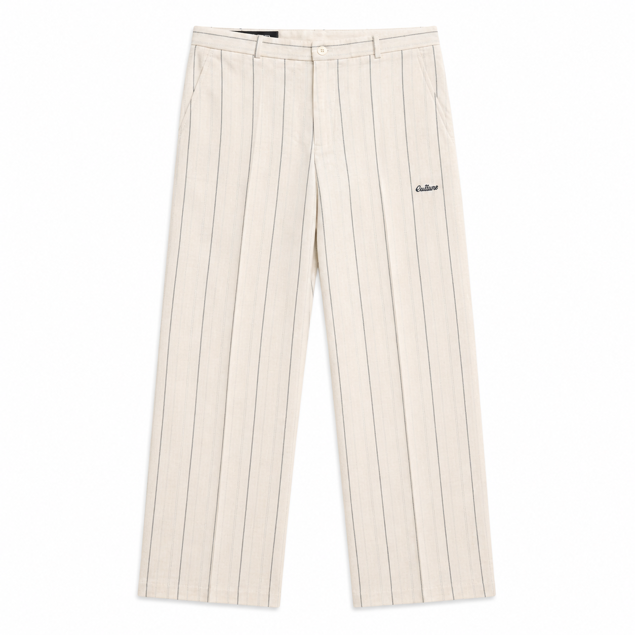 Summer Striped Pants - Offwhite