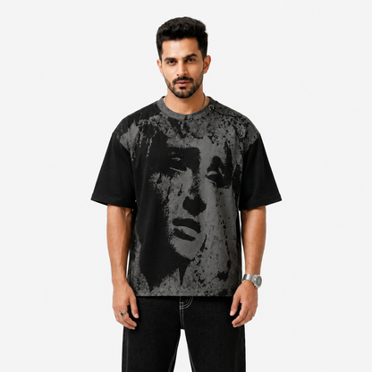 Charcoal Wing Graphic Tee