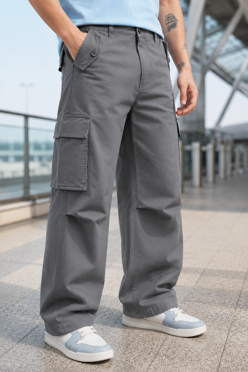 Men's Super Baggy Cargo Pants