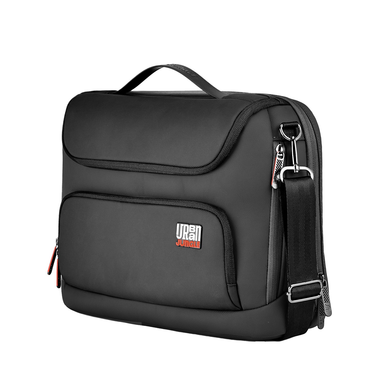 City stride Satchel -Black-Cabin | Urban Jungle at Broadway