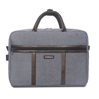 Carriall CLARO Laptop Messenger Bag (Grey)