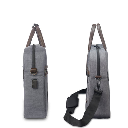 Carriall CLARO Laptop Messenger Bag (Grey)