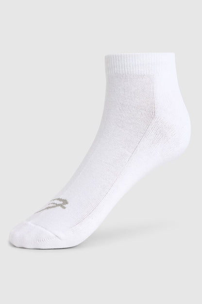 Classic Ankle Socks White/Grey